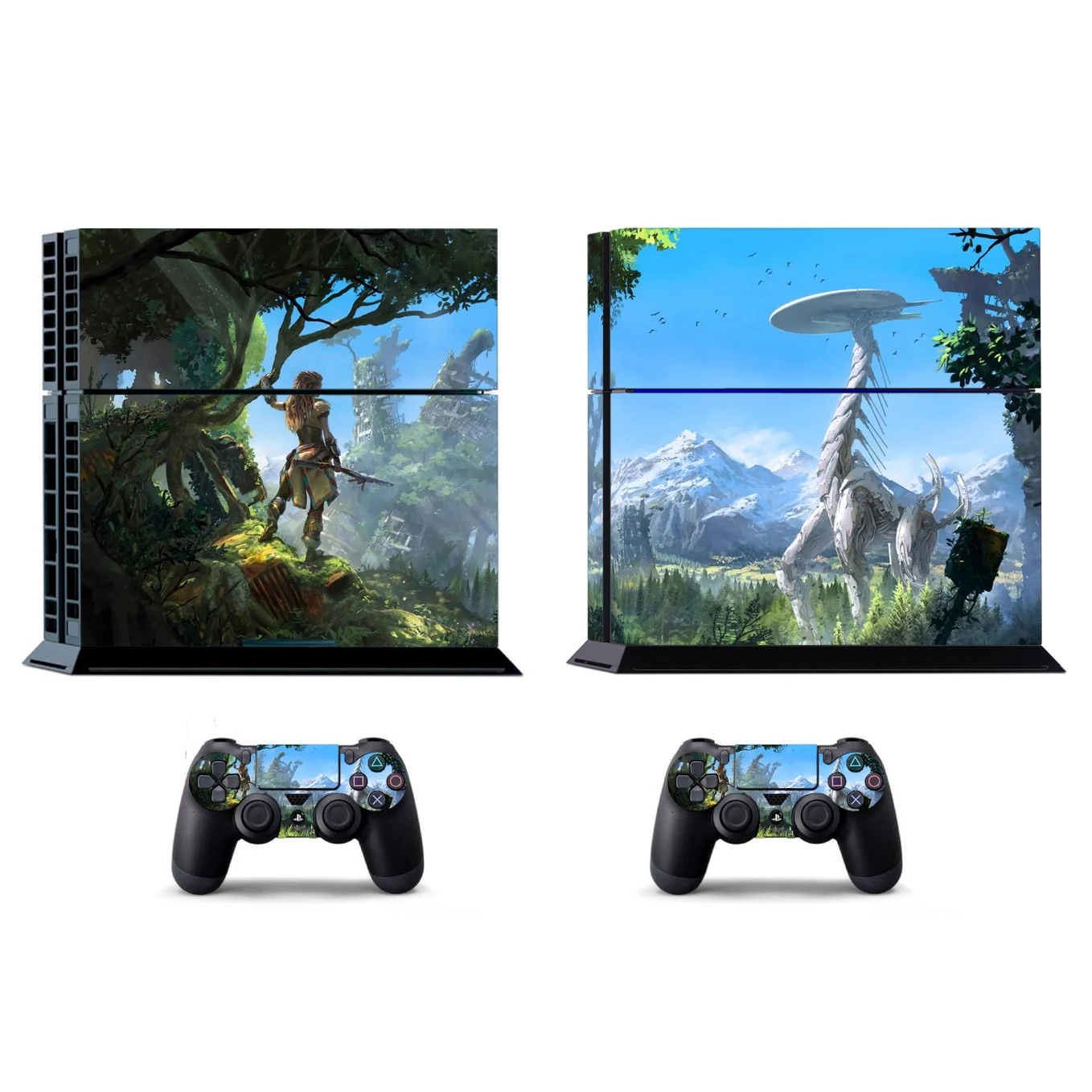 2004 الفينيل ملصق الجلد لسوني PS4 بلاي ستيشن 4 و 2 تحكم الجلود ملصقات