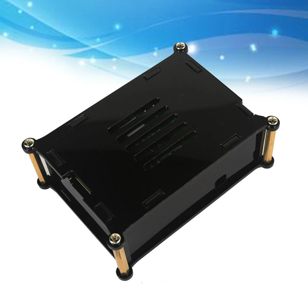 

Dac Audio Sound Card Acrylic Case For 2 + Lightweight Durable Protector Cover With Screws Nuts