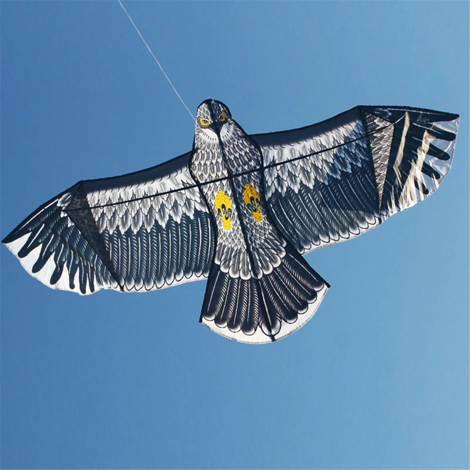 Emulation Flying Drive Bird Kite Light Weight Easy to Assemble Bird Kite for Garden Yard Farm