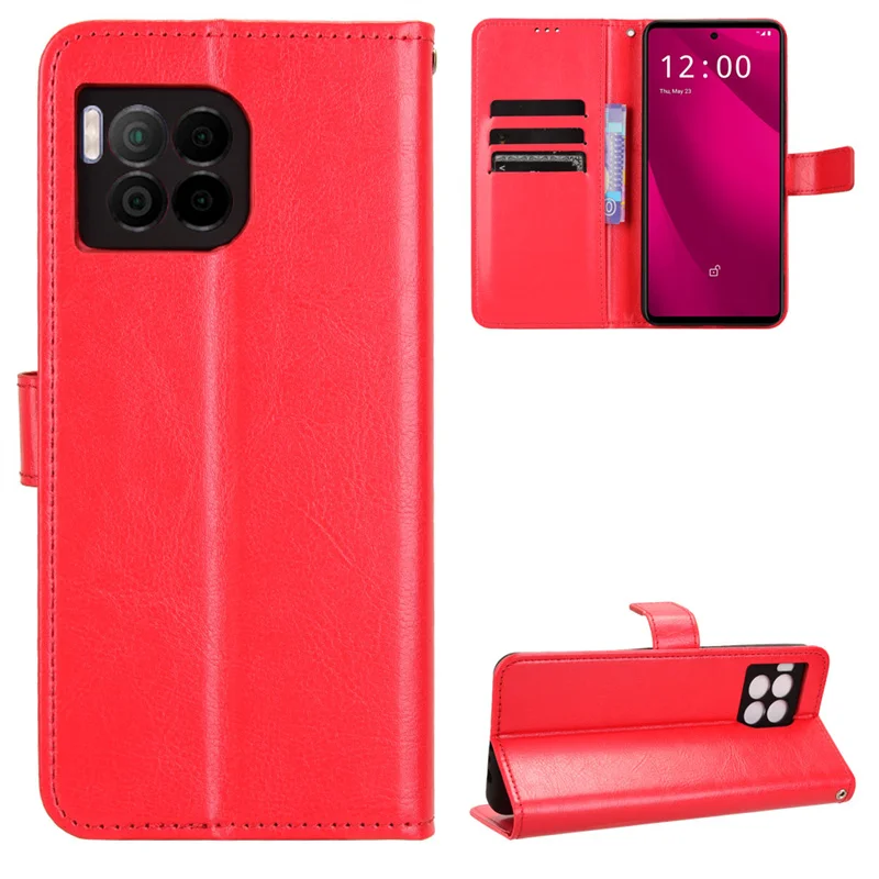 

Для T-Mobile T Phone 2 Pro 5G, Противоударная подставка, деловой флип-кошелек, кожаный флип-кошелек для T-Mobile T Phone 2 Pro Чехол для телефона
