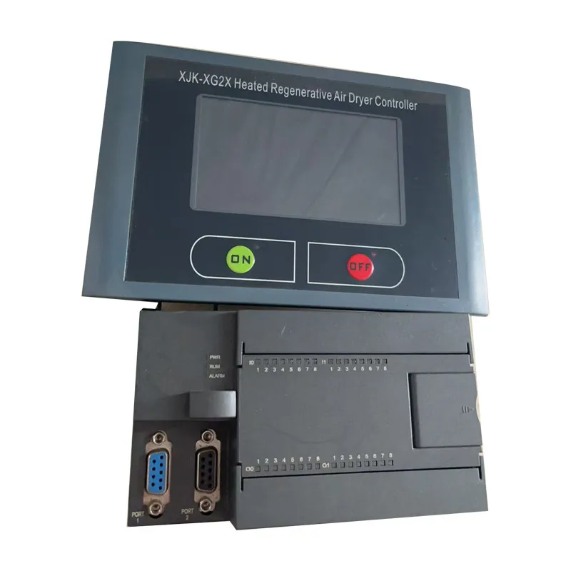 Xinjian XJK-XG2X touch screen with dew point detection control remote RS485 micro-heat suction dryer controller