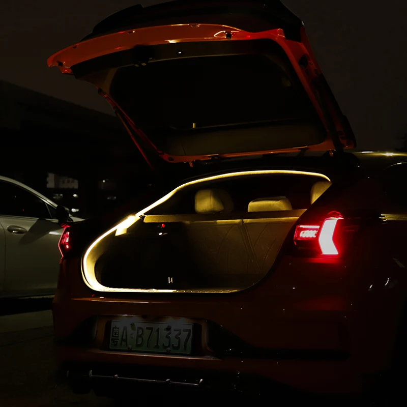 

Car Trunk Light Ambient Decorative Atmosphere Lamp Led Flexible Strip Universal Ultra-bright Interior For for zeekr001 2021-20