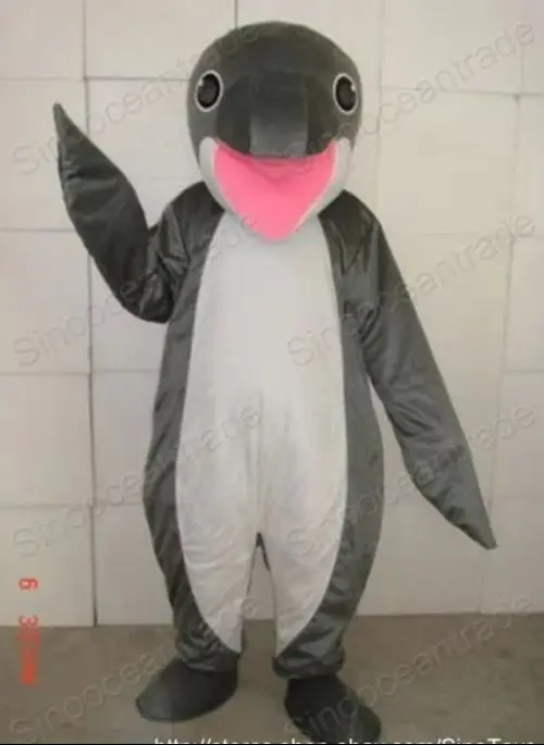 

Fashion Design open mouth WHALE Mascot Costume Adult Birthday Party Fancy Dress Halloween Cosplay Outfits Clothing Xmas