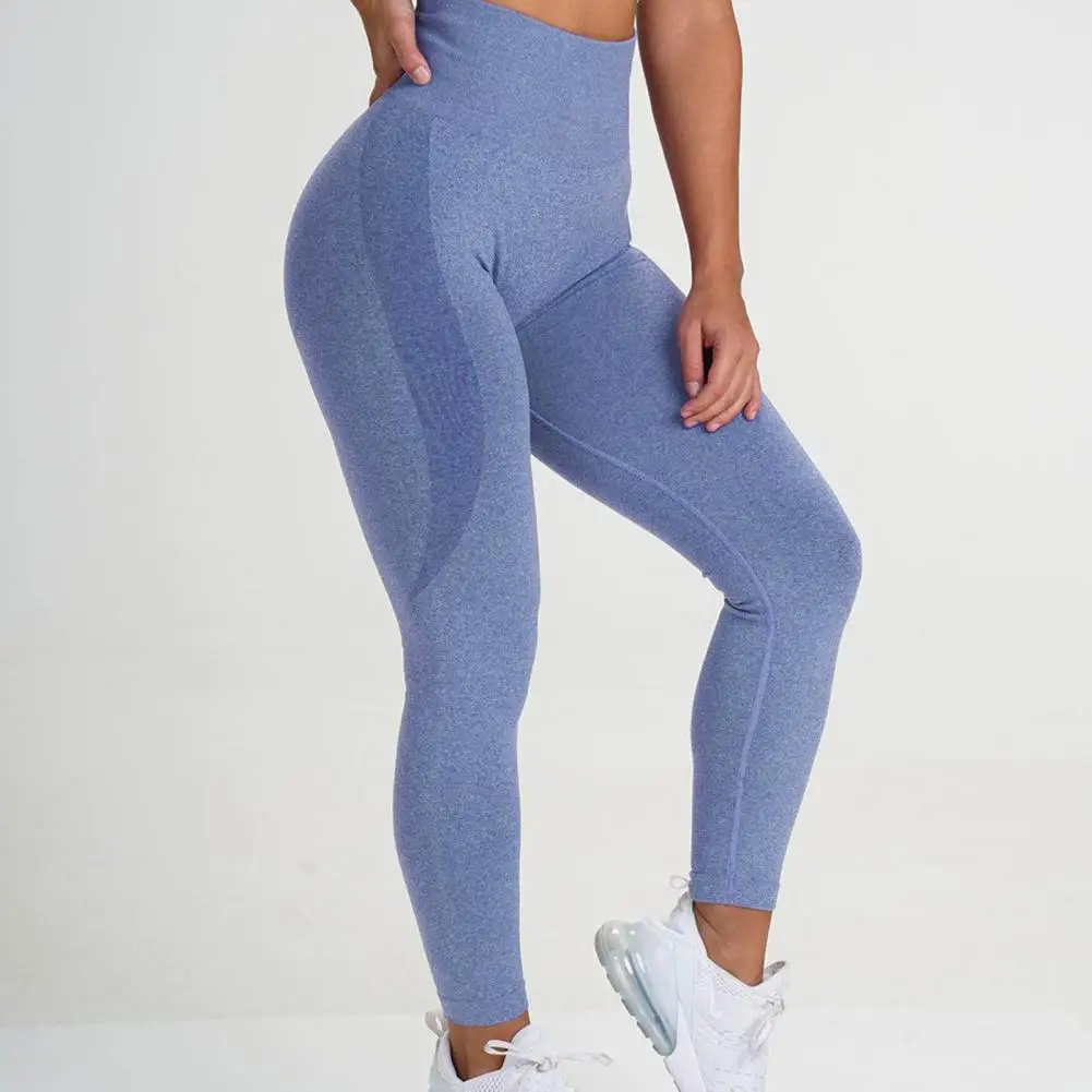 Pantaloni da Yoga da donna Leggings a vita alta controllo della pancia pantaloni sportivi da Yoga sportivi Skinny elasticizzati sollevati dal culo