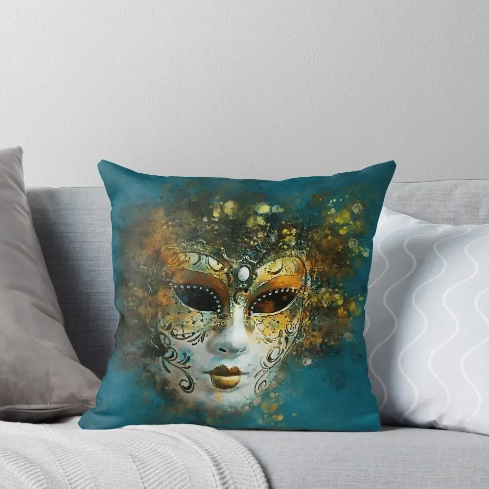 

Venice Carnival Mask 17 Throw Pillow christmas decorations for home 2025 Custom Cushion Photo christmas supplies pillow