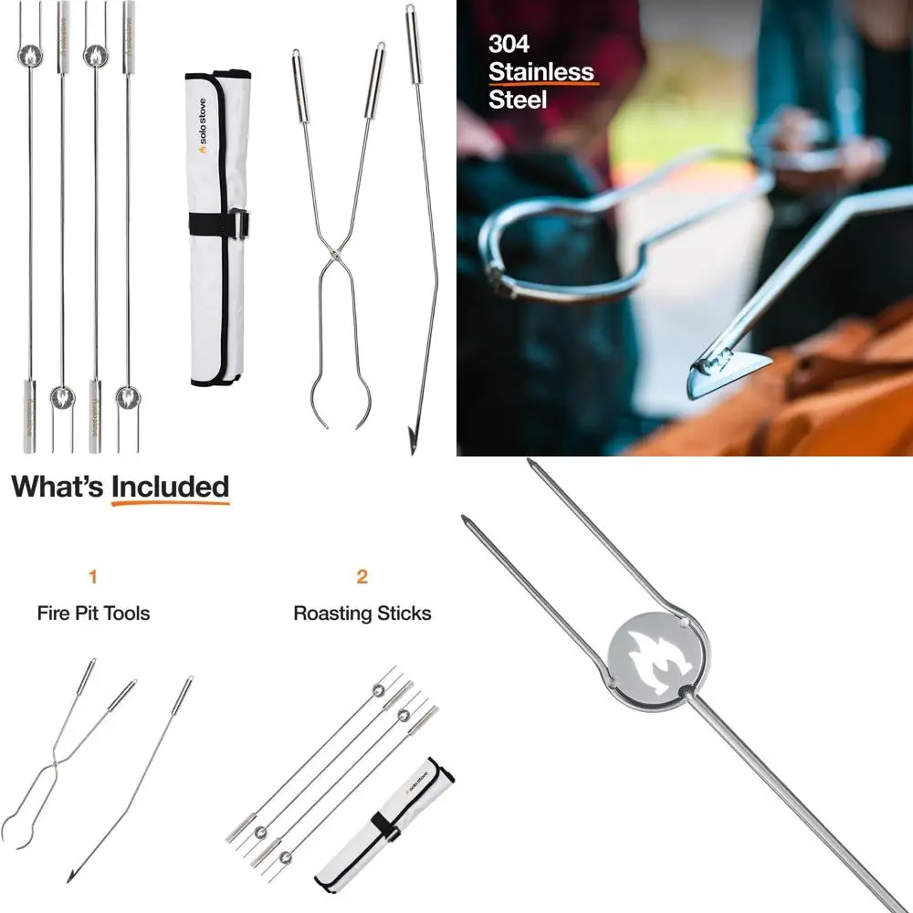 

Инструменты для костровых чаш - незаменимые аксессуары для уличных и кемпинговых костровых чаш