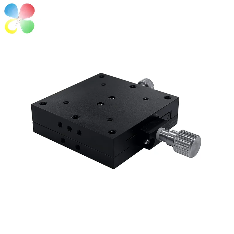 C&K JD Series Dovetail Stage 60*60mm High Precision XY Axis Displacement Stage Platform Manual Stage for Optical Instrument