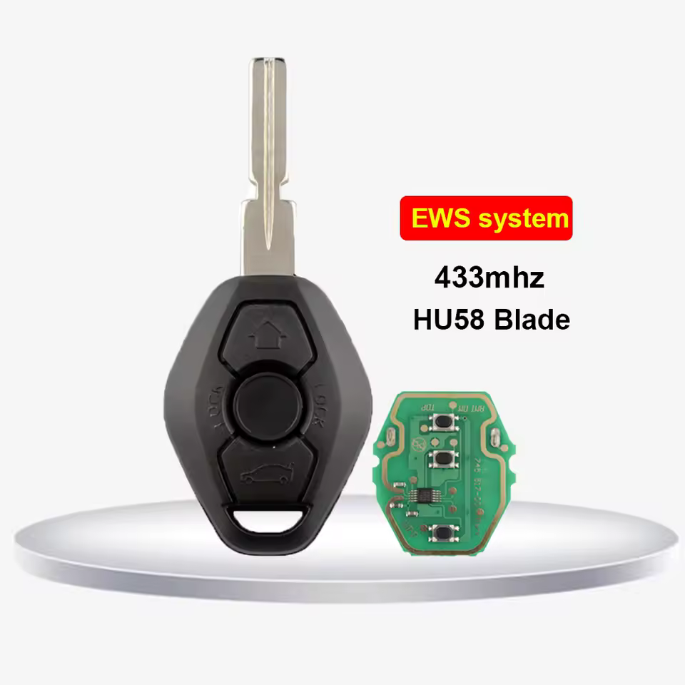 [BMW 원격 키 케이스 앞뒷면 이미지]