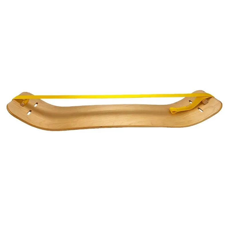 Flat belt balance plate Webbing plus maple balance plate