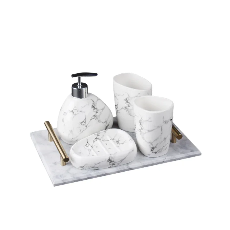 Lowest Price Special Design Toilet Decoration, Lowest Price Marble Bathroom Accessories/