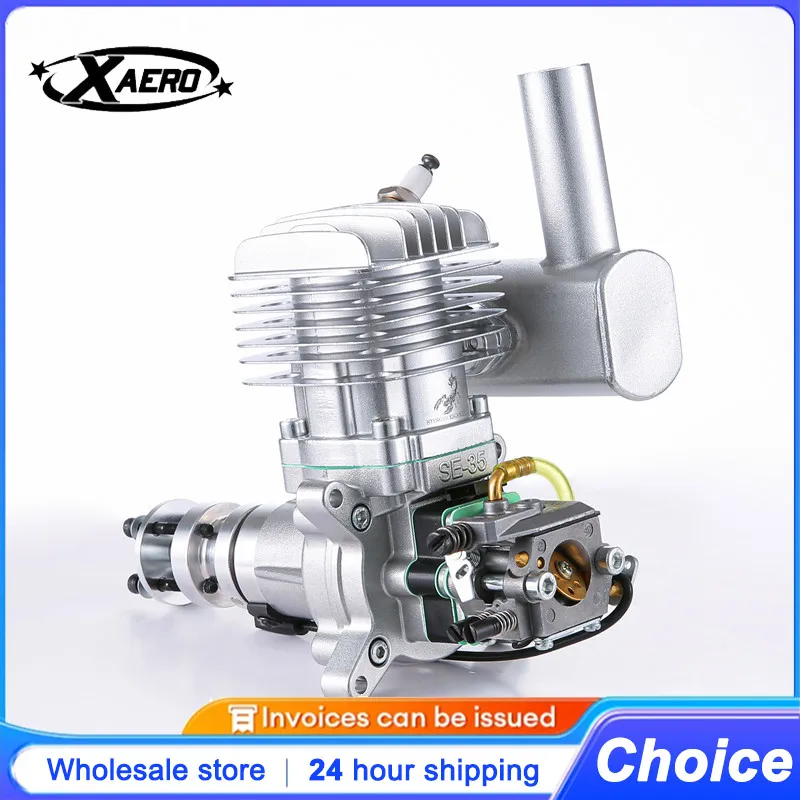 

RCGF Stinger 35cc Side Exhaust 2-Stroke Gas Engine, for Fixed Wing RC Aircraft