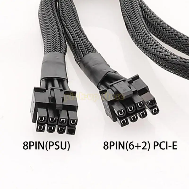 Q5WA 8PIN ถึง (6+2) สายเคเบิลพินอะแดปเตอร์ PCIE 8PIN ถึง PCIE 8PIN กราฟิกการ์ด