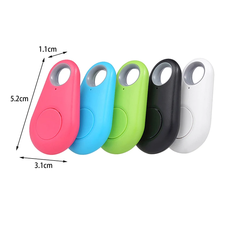 Mini GPS Mobile Bluetooth 5.0 Tracker Anti-Lost Device Round Anti-Lost Device Pet Kids Bag Wallet Tracking Smart Finder Locator