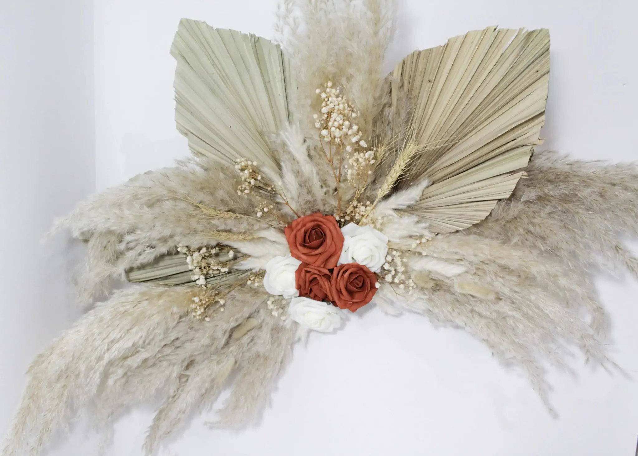 Imagem -03 - Pampas Arranjo de Parede de Grama Decoração de Casa Decoração do Berçário Chuveiro de Bebê Floral Arco do Casamento Pano de Fundo Decoração de Casamento Boho