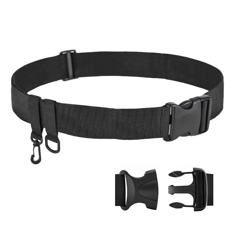 Adjustable Waist Rod Holder Protective Belt For Fishing Rod Storage Drop Prevention for Lure Rock Fishing with Detachable Design
