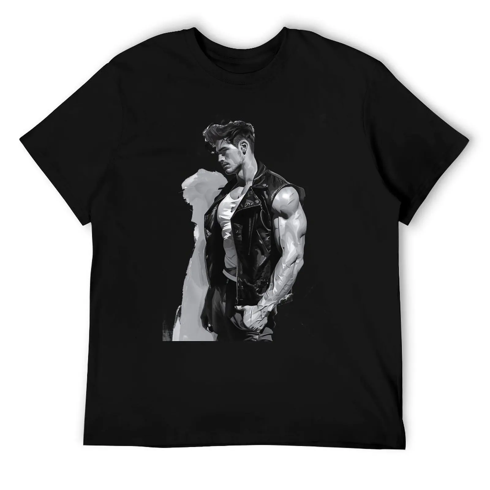 

Плохой мальчик, плохой мальчик, винтажная футболка Tom of Finland, мужские однотонные футболки для мужчин, футболки с рисунком