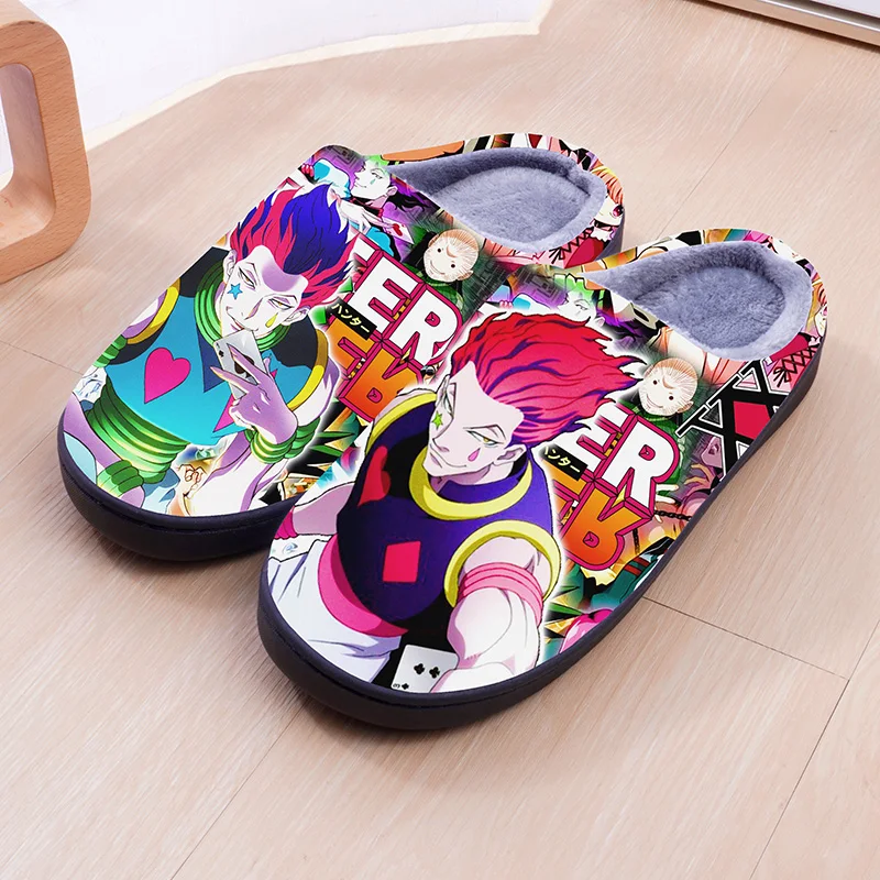 Anime Hunter x Hunter Schuhe Gon Freecss Winter Baumwolle Hausschuhe Unisex Cosplay männer frauen hausschuhe schuhe Hause kleidung