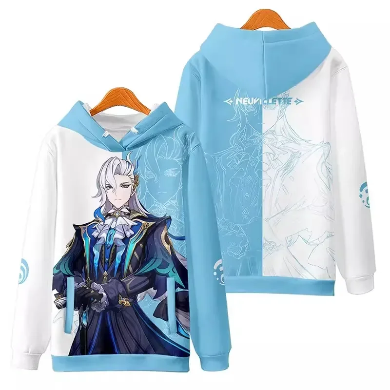 لعبة تأثير نيوفيليت هوديي نيوفيليت تأثيري حلي للجنسين ثلاثية الأبعاد مطبوعة الجمجمة مقنعين معطف الموضة لربيع الخريف