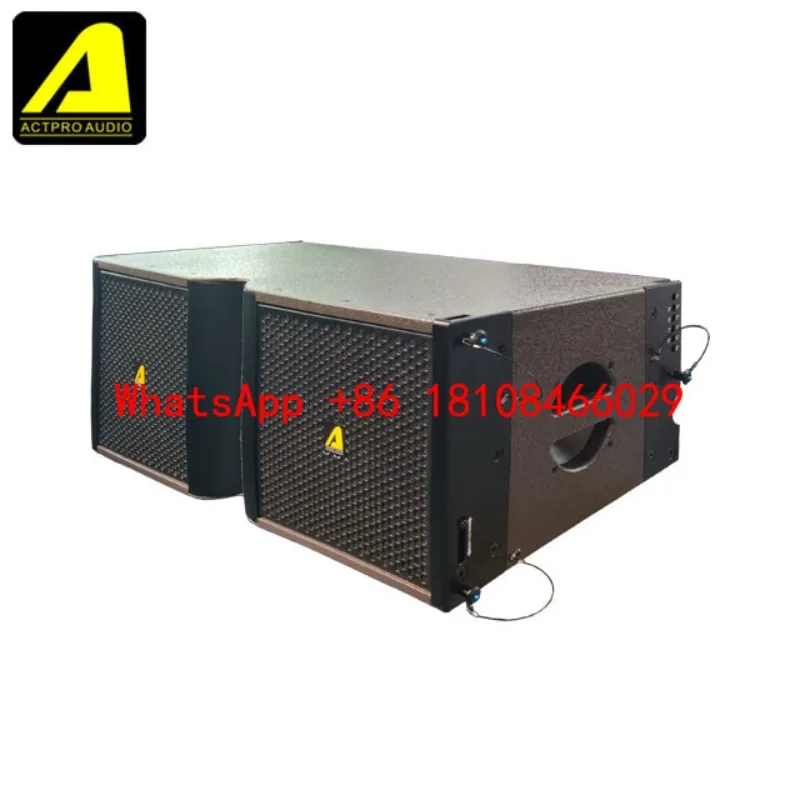 ACTPRO AUDIO Professional 2-Way KR212 Stage Line Array Dual 12-Inch Active for Stage Activities Audio Sound Equipment