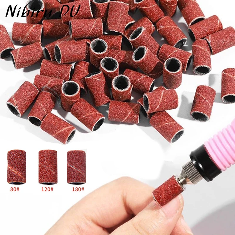 

250/75pcs Sanding Bands Grit File for Professional Manicure Nail Electric Drill Machine Nail Drill Bits For Nail Gel Removal