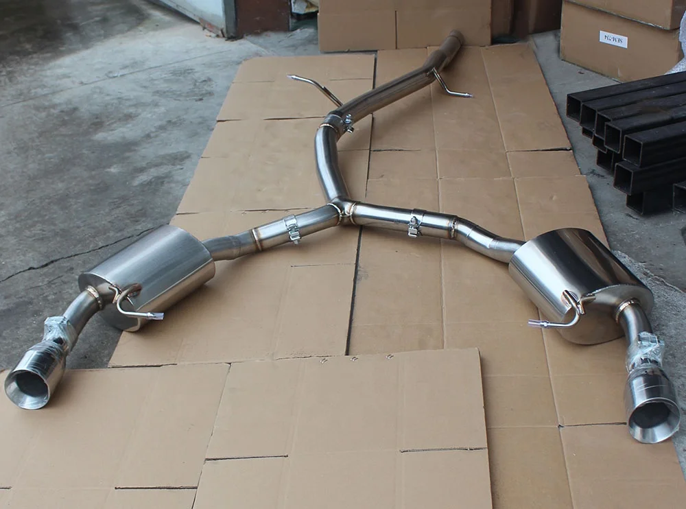 High Performance Good Feedback  Muffler In Exhaust System For  A4