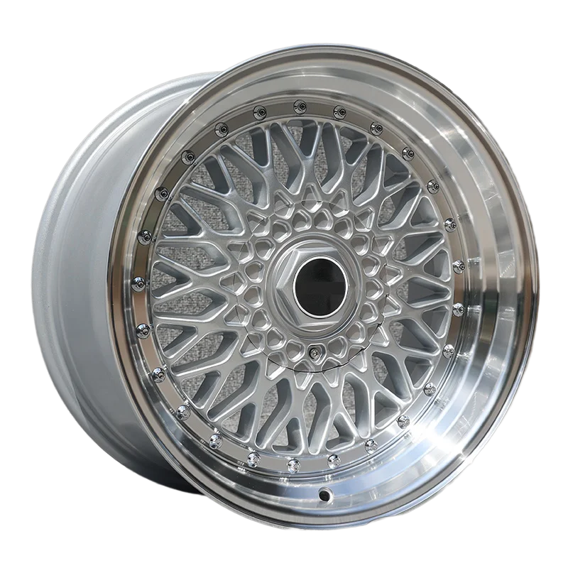 Silver Multi-Spoke 4x100 Wheel Hubs 17x8.5/10j Size for Premium Vehicles
