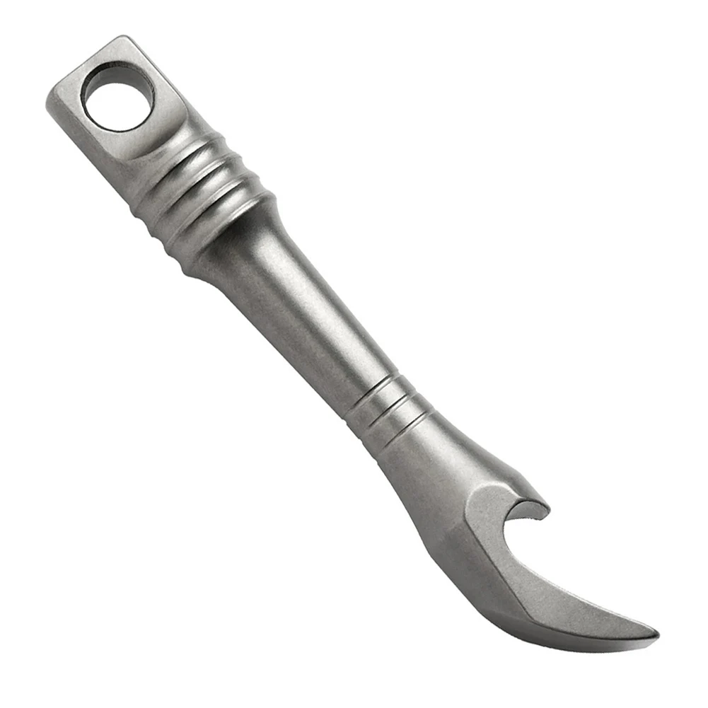 Lightweight Alloy Pry Bar for For daily Use Bottle Opening Box Opening Nail Pulling and Lid Lifting EDC Compatible Compact Size