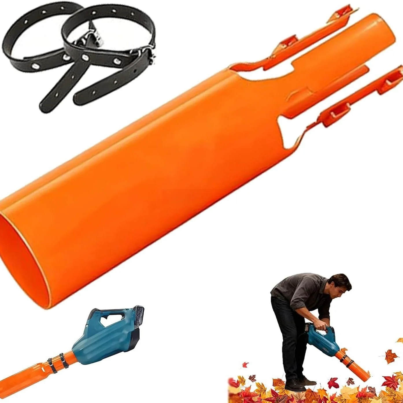 

Airflow for Leaf Blowers Gen 2 Boosts Performance Fits LB615765 and Circular Nozzles 2 to 4 Inches Easy to Attach