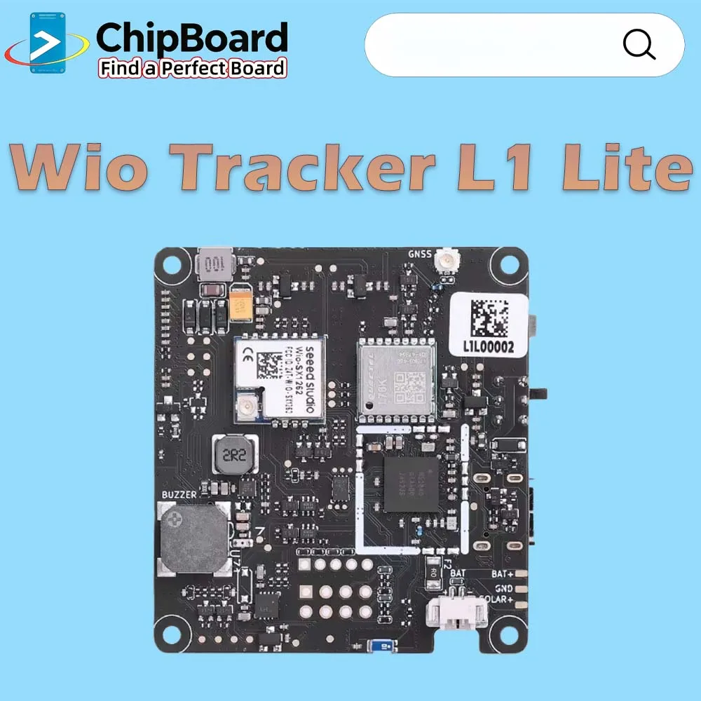 

Wio Tracker L1 Lite Long-range LoRa radio (862–930 MHz) low-power Meshtastic node designed for reliable LoRa mesh communication