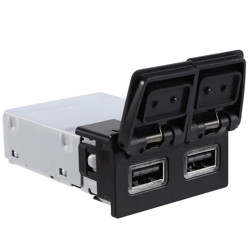 

A77T-45W Double USB Charger For Toyota Senagria Lexus QC3.0 Fast Charge 85532-0R140 USB Charger Quick USB+USB