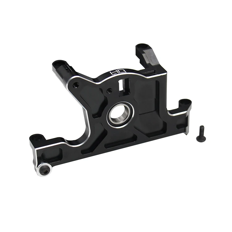 Hot Racing RUF38X01 HD Bearing Aluminum Motor Mount w/ 10x19x5mm Bearing for Traxxas Rustler 4X4 / Slash 4X4 LCG / 4X4 Rally