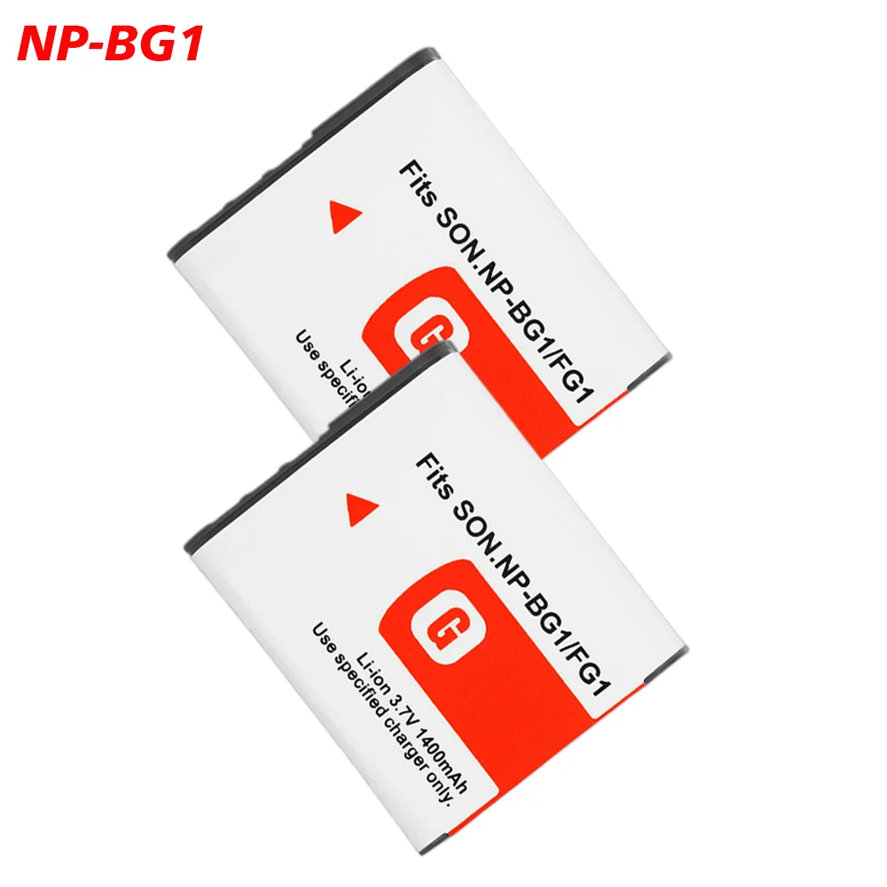 NP-BG1 NP BG1 FG1 Battery For Sony DSC-H50 DSC-H55 DSC-H3 DSC-H7 DSC-H9 H10 H20 W100 WX1 Camera Battery NPBG1 NPFG1 1400mah