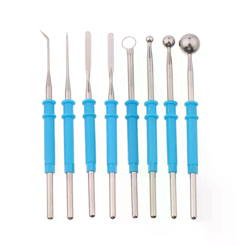 1Pc ESU Cautery Pencil Electrode 70mm*2.36mm Electrosurgical Blade Electrocoagulation Electrocautery Tip