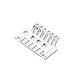 High Quality Alloy Electric Guitar 6 String Tremolo Bridge Plate Replacement Parts Guitar Parts & Accessories Black/Gold/Silver