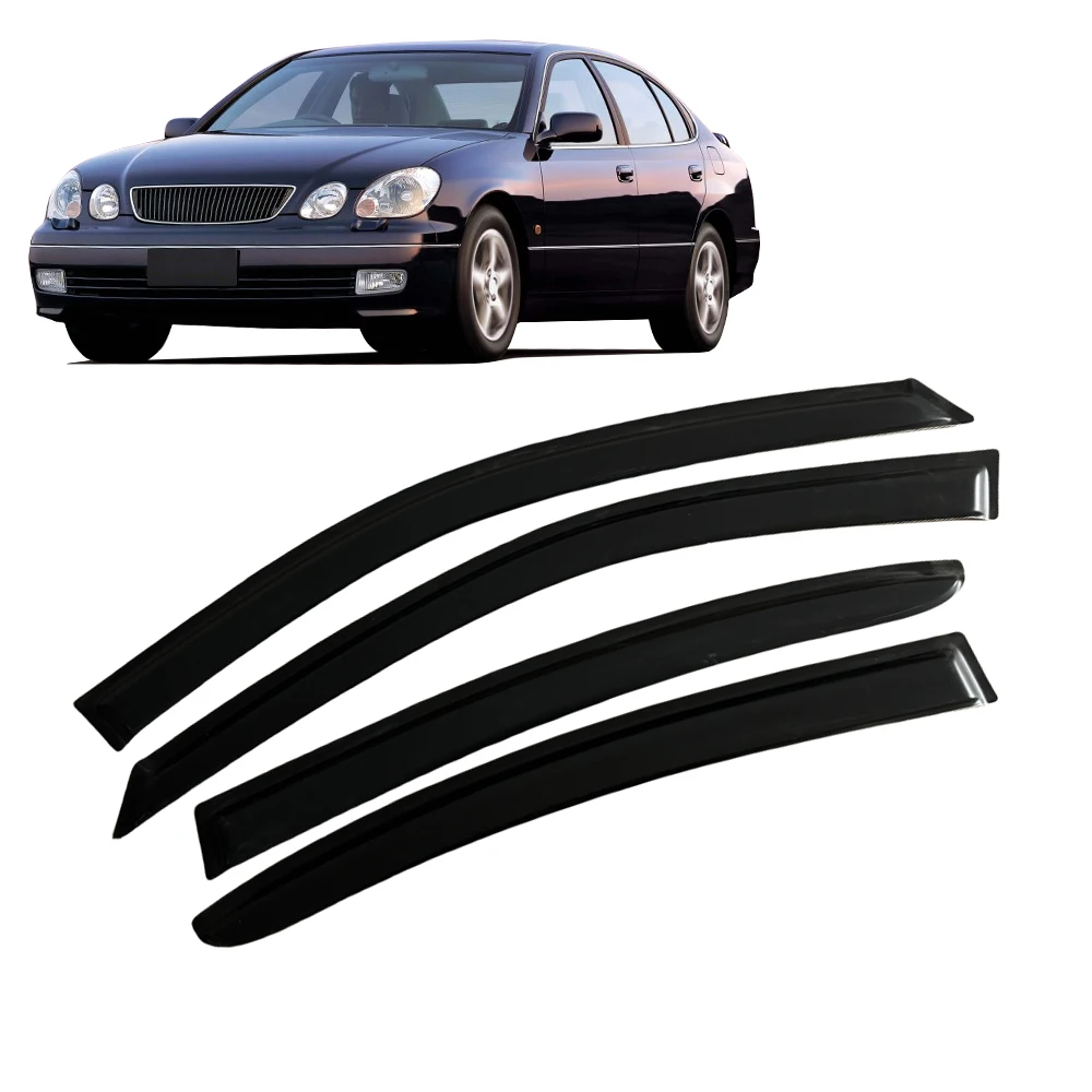

Window Visor for LEXUS GS S160 1998 1999 2000 2001 2002 2003 2004 Weathershied Door Visor Wind Sun Rain Guards Side Window Wind