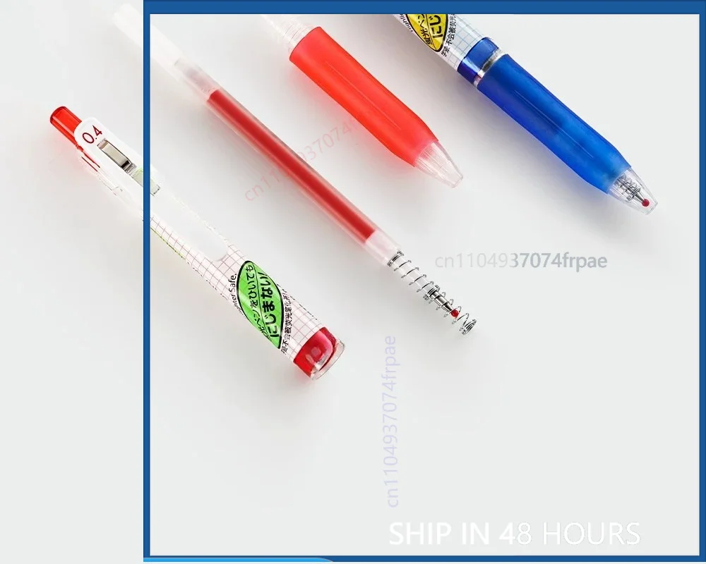 For Zebra JJ-77 Sarasa Clip Gel Pen Anti-Bleeding Ink No Smudge Fountain Pen Friendly Student Office Signature Pen(5PCS)