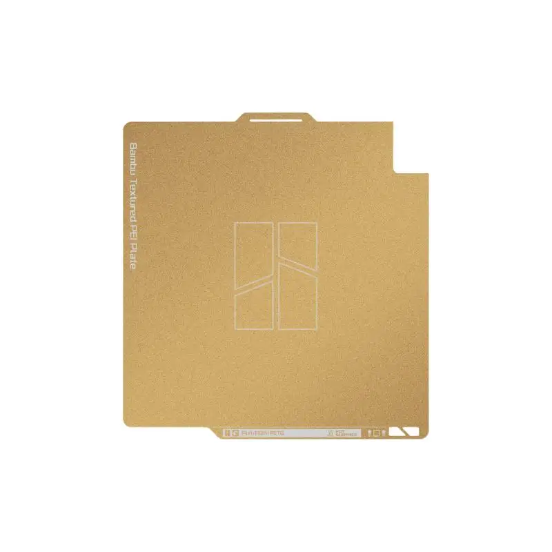 

For Tuozhu Double-Sided Texture Pei Printing Panel Coating Frosted 3D Printer Bambu Lab [X1/P1 Series/A1 Neutral]]
