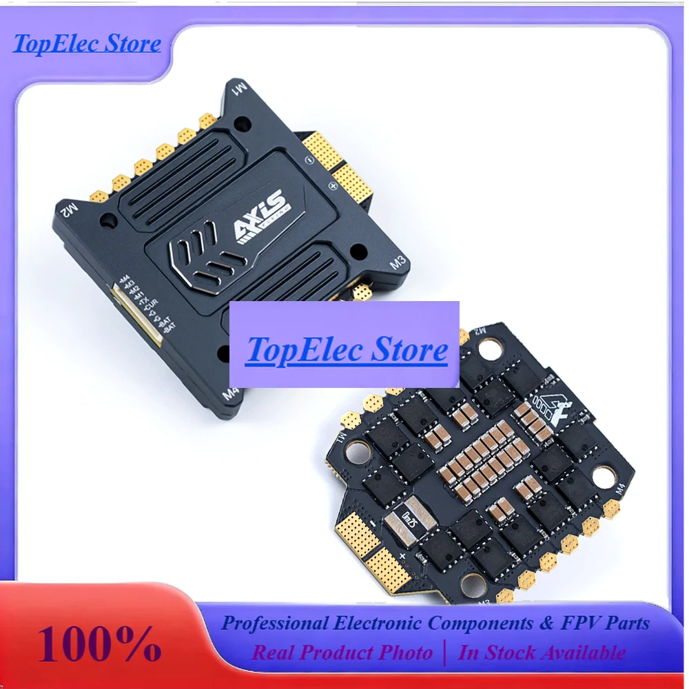 TOPesAxisflying Argus PRO ESC 55A 65A 3-6S 32Bit STM32F722 FC BMI 270 Gyro Blackbox Flash 16MB GPS Supported For RC FPV Racing D