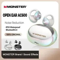 Monster AC600-auriculares Bluetooth con gancho para la oreja, cascos deportivos con reducción de ruido de alta calidad para llamadas HD, IP5X, resistentes al agua