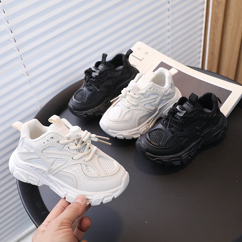 

2025 New Children Shoes Spring Autumn Kids Sneakers Soft Breathable Mesh Unisex Boys Girls Casual Sport Shoes Детская Обувь