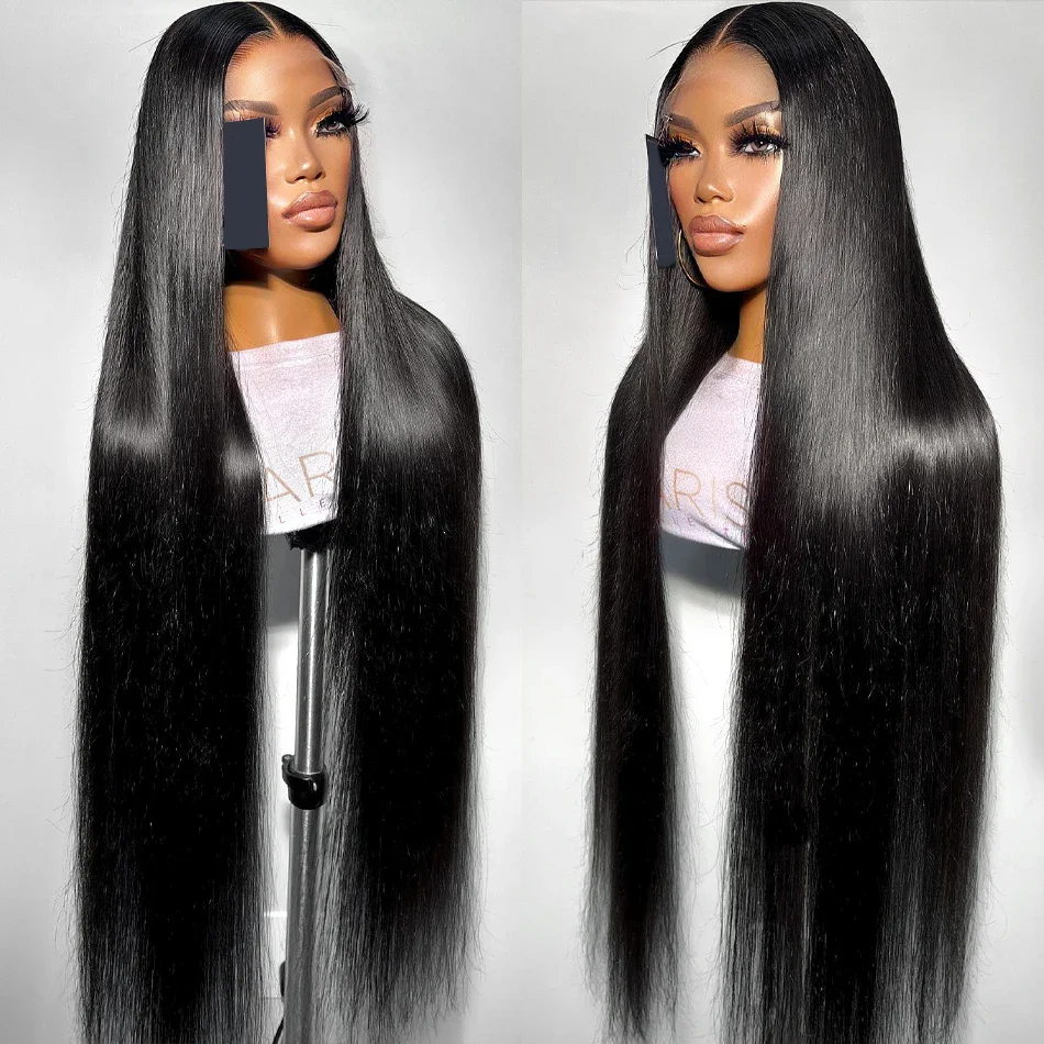 

Straight Human Hair Wigs 13x4 Lace Front Wig Brazilian 4x4 Lace Closure Wigs 180% Remy For Women Pre Plucked Lace Wig MYLOCKME