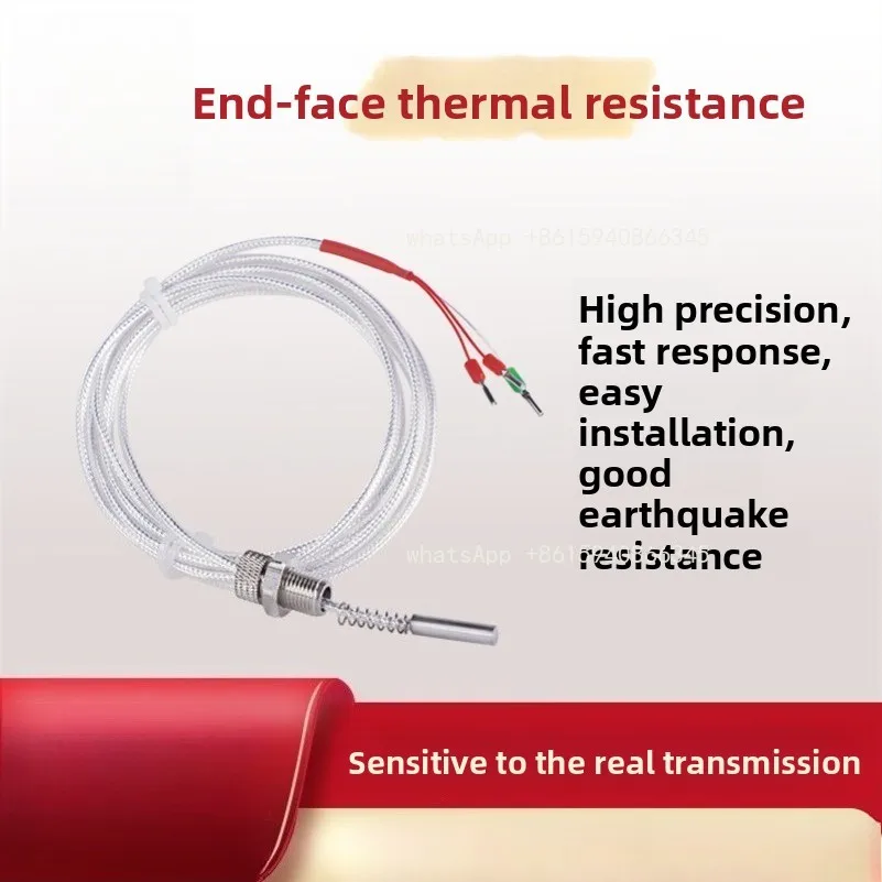 Temperature sensor probe end face thermal resistance temperature measurement compensation wire type thermocouple k type