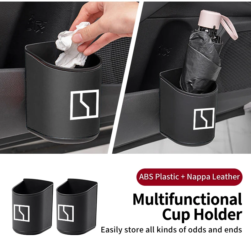 Car Door Water Cup Box Mug Drinks Storage Bag Accessories For Zeekr X 7X Krypton MIX 009 007 001 007 009 2022 2023 2024 2025