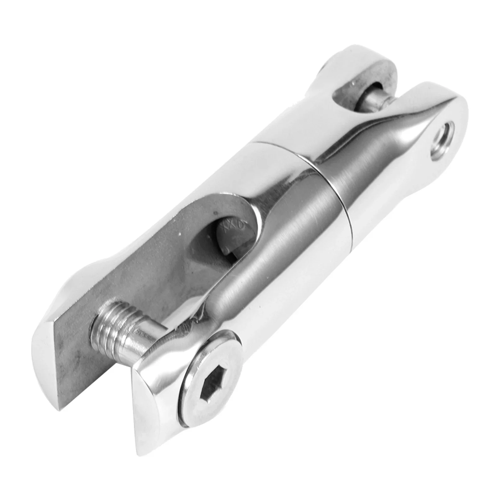 Stainless Steel Anchor Rotating Connector 6-8MM for Ship Boat Yacht Marine Hardware - Heavy Duty Anti-Rust Swivel Joint Fitting