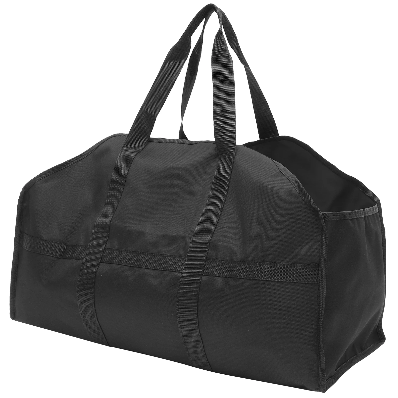 

Foldable Firewood Storage Bag Large Capacity Reusable Holdall Carrier Garden Outdoor Logging Package Practical Double