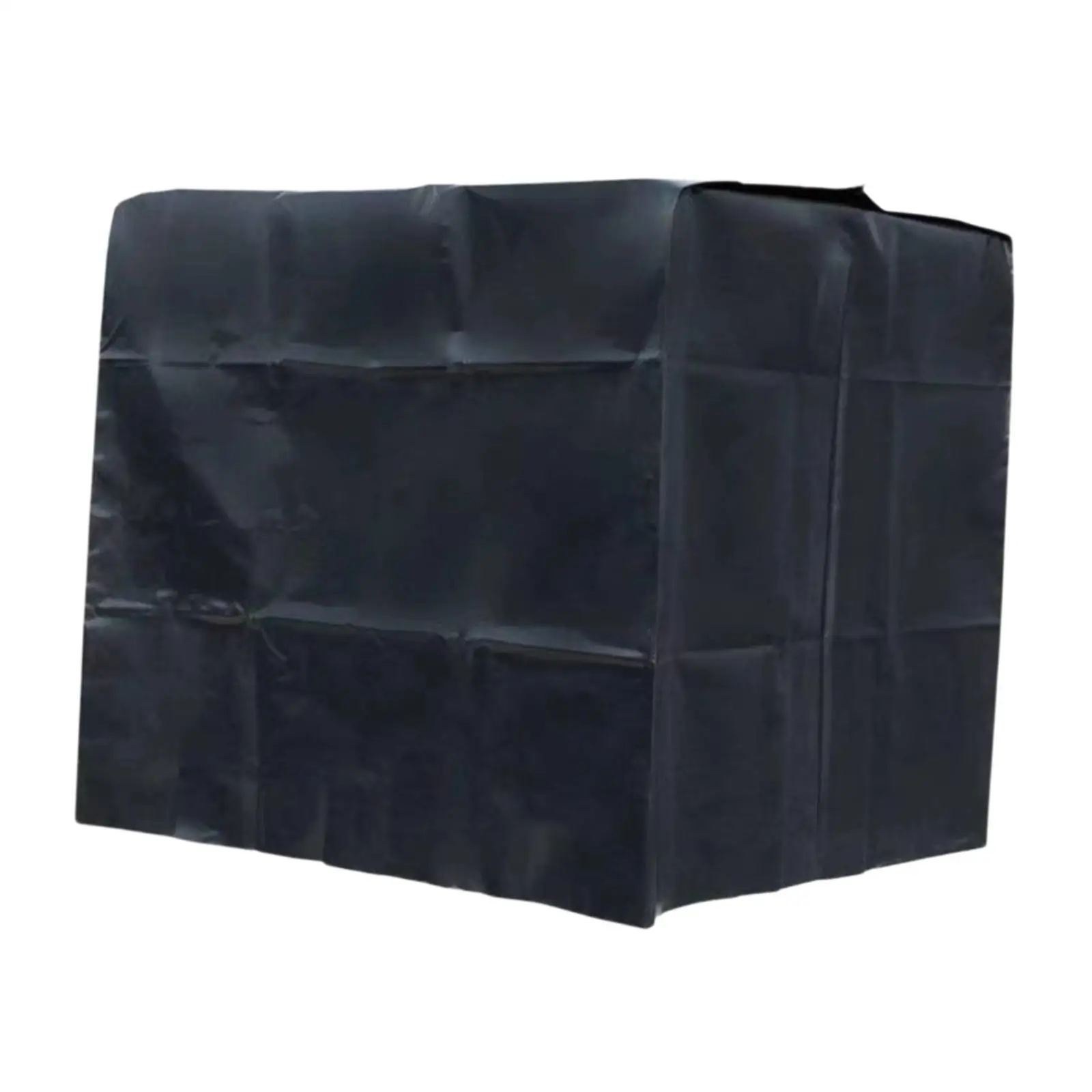 1000L IBC Water Tank Cover Weather Resistant Portable Tank Protector Waterproof Ton Barrel Cover for Factory Construction Site