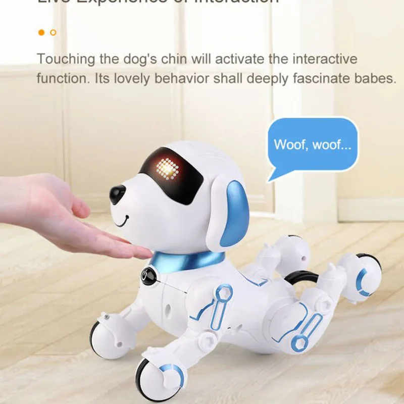 

Intelligent Machine Dog Toy Programming Technology Inverted Music Dance Children's Remote Control Electric Toy Dog