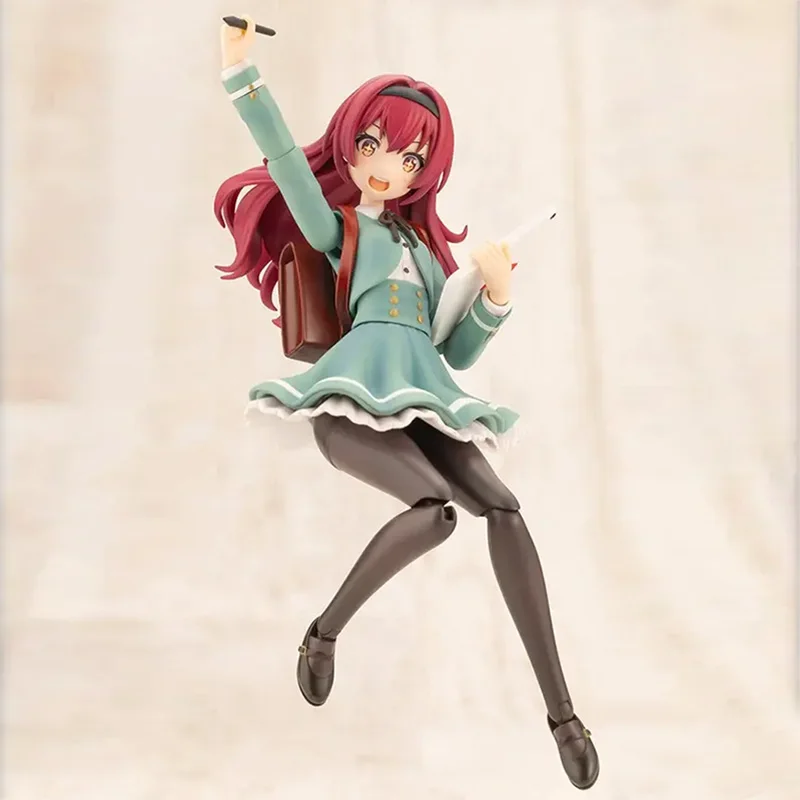 Kotobukiya الأصلي Sousaishojoteien إيما كويشيكاوا سانت أليس أكاديمية المدرسة الثانوية الشتاء الزي 1/10 تجميعها الشكل لعبة هدية