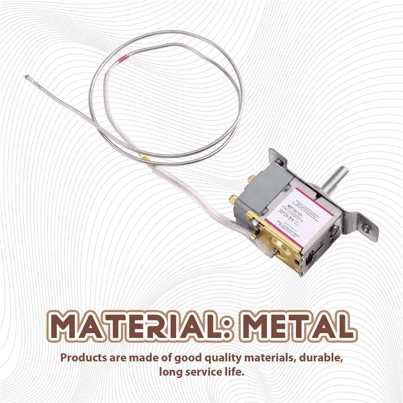 [B25B!】 For Midea Refrigerator Accessories WDF28U 2-Pin Temperature Control Switch Thermostat 50240701000K