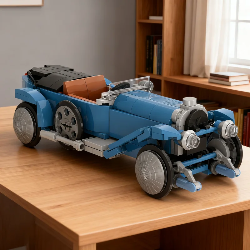 316pcs MOC city Champions Lorraine-Dietrich Le Mans winner 1926 and bonus 1925 Model Christmas Gift Creative DIY